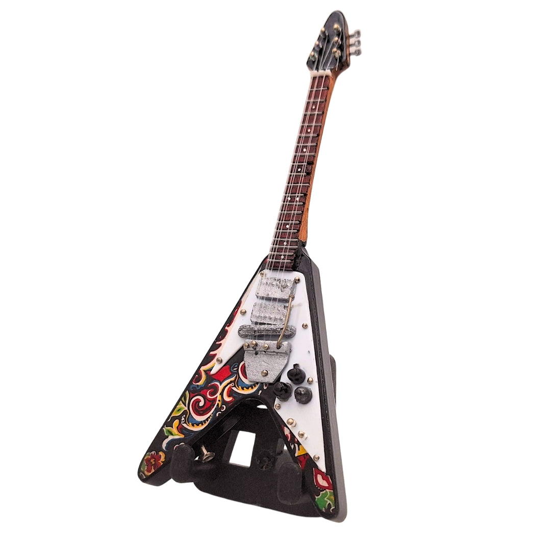 Mini-Gitarre 15cm Jimmy Hendrix - BMG-014
