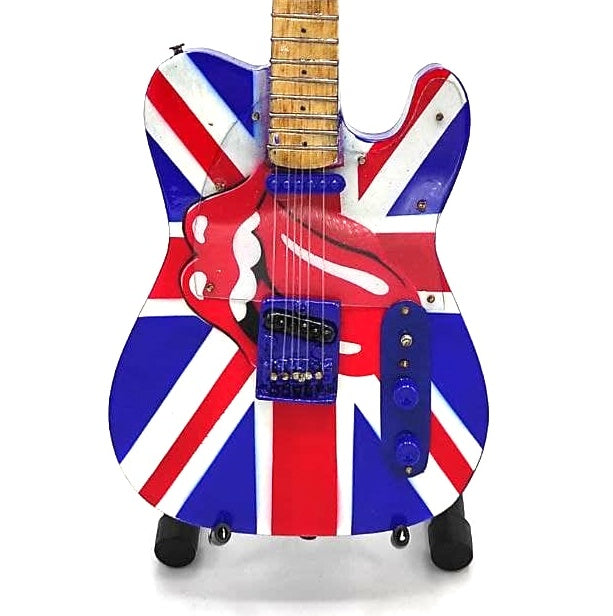 Mini-Gitarre Rolling Stones UK&Tongue MGT-2301B