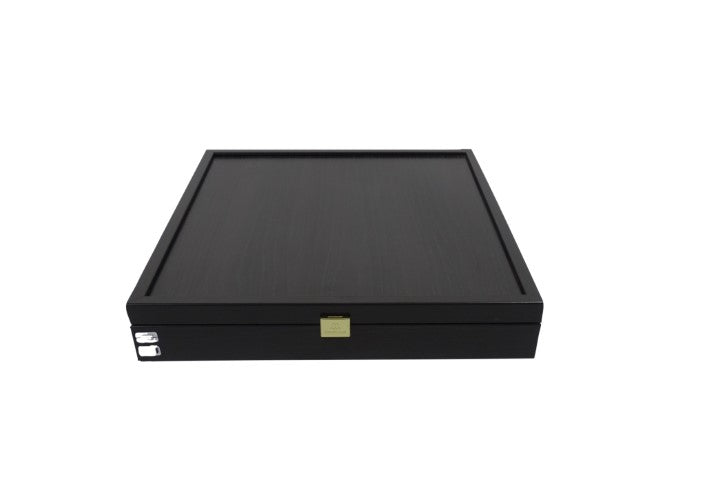 Exklusives Messing-Schachspiel 28x28cm - Staunton - S32BLA