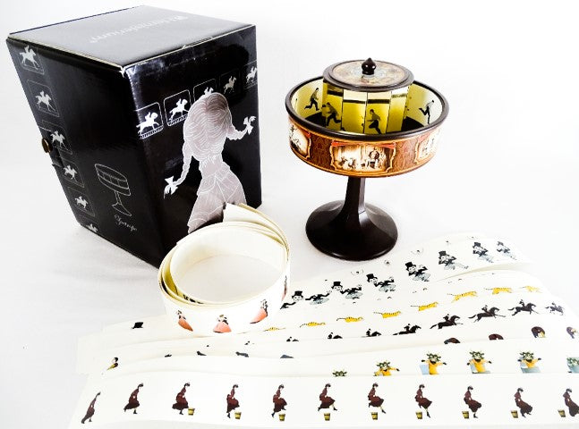 Praxinoskop Miniaturkino des 19. Jahrhunderts - Geschenk für Filmemacher - H64