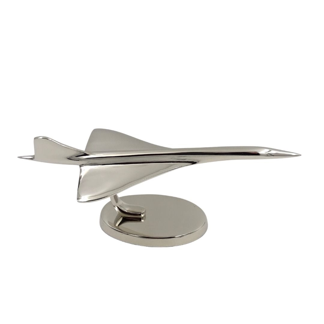 Metallmodell des Flugzeugs Concorde - Ikone der Luftfahrt - CON