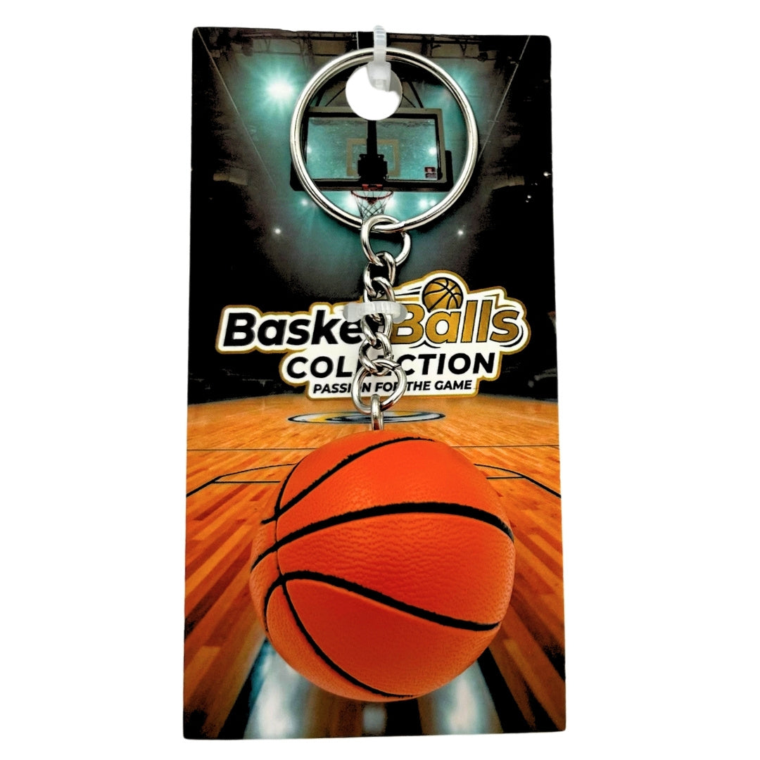 Sport-Schlüsselanhänger Basketball – Geschenk für Basketballspieler - BBK-001