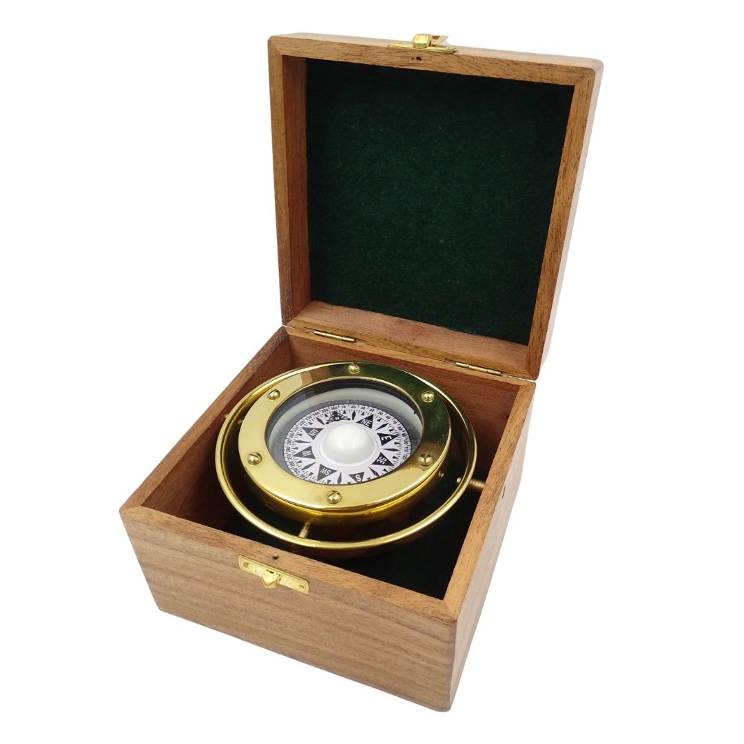 Boussole de navigation en laiton NC1614
