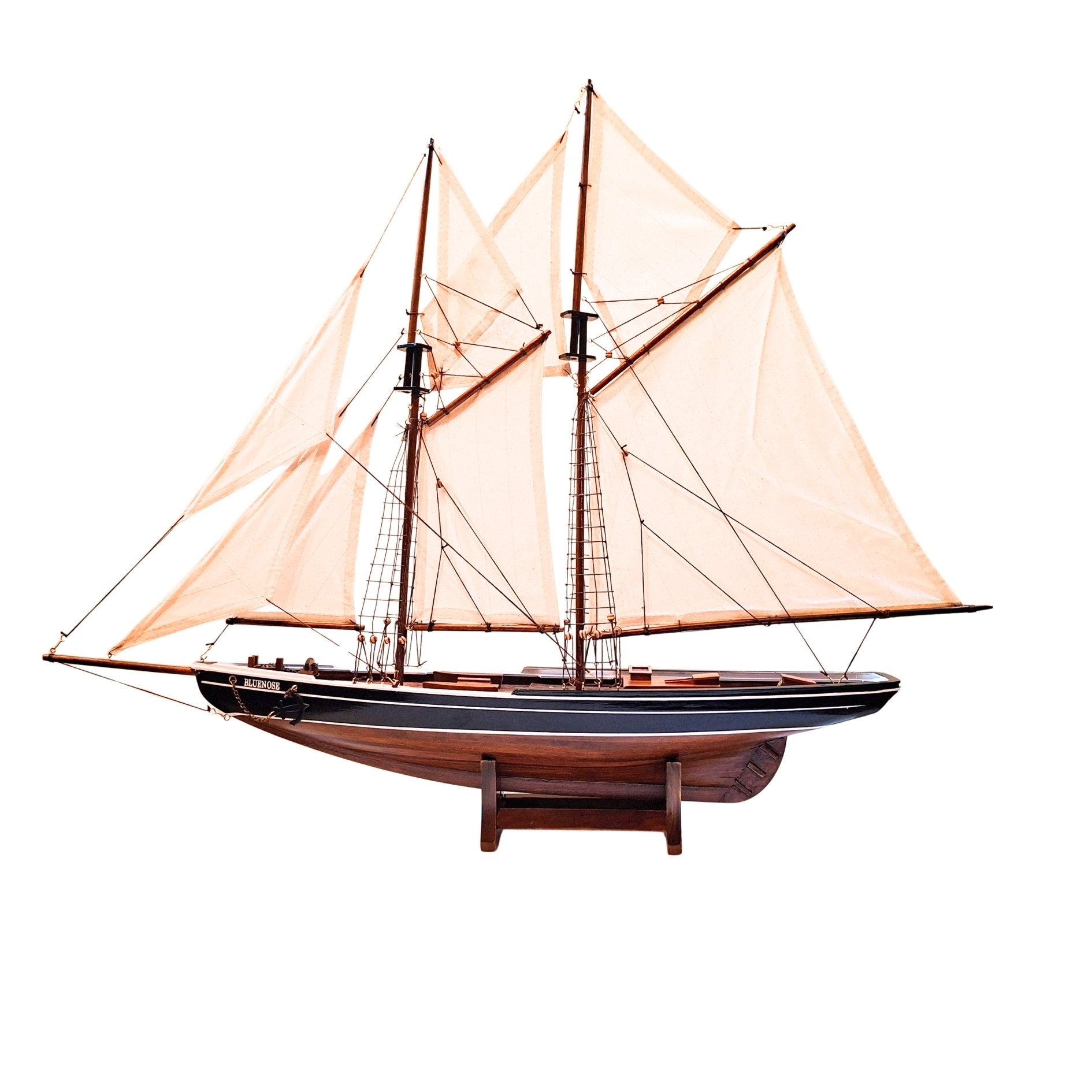 Modell des Schoners Bluenose - maritime Dekoration 78 cm – 518