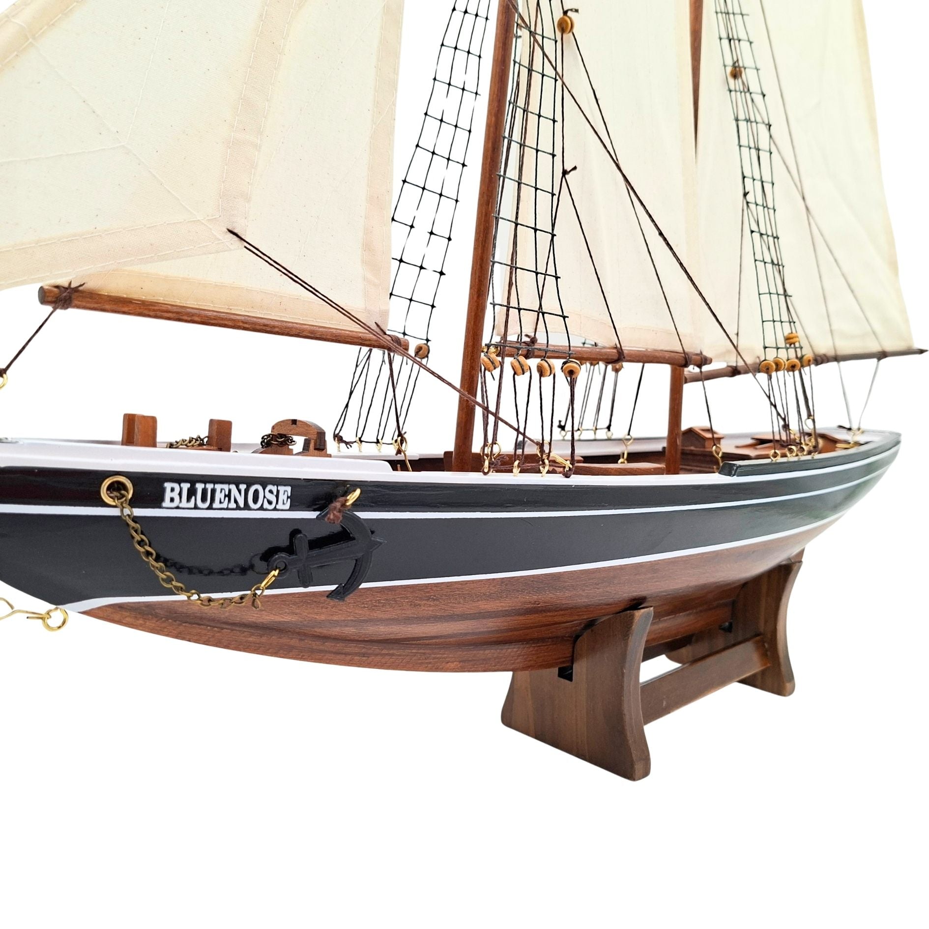 Modell des Schoners Bluenose - maritime Dekoration 78 cm – 518