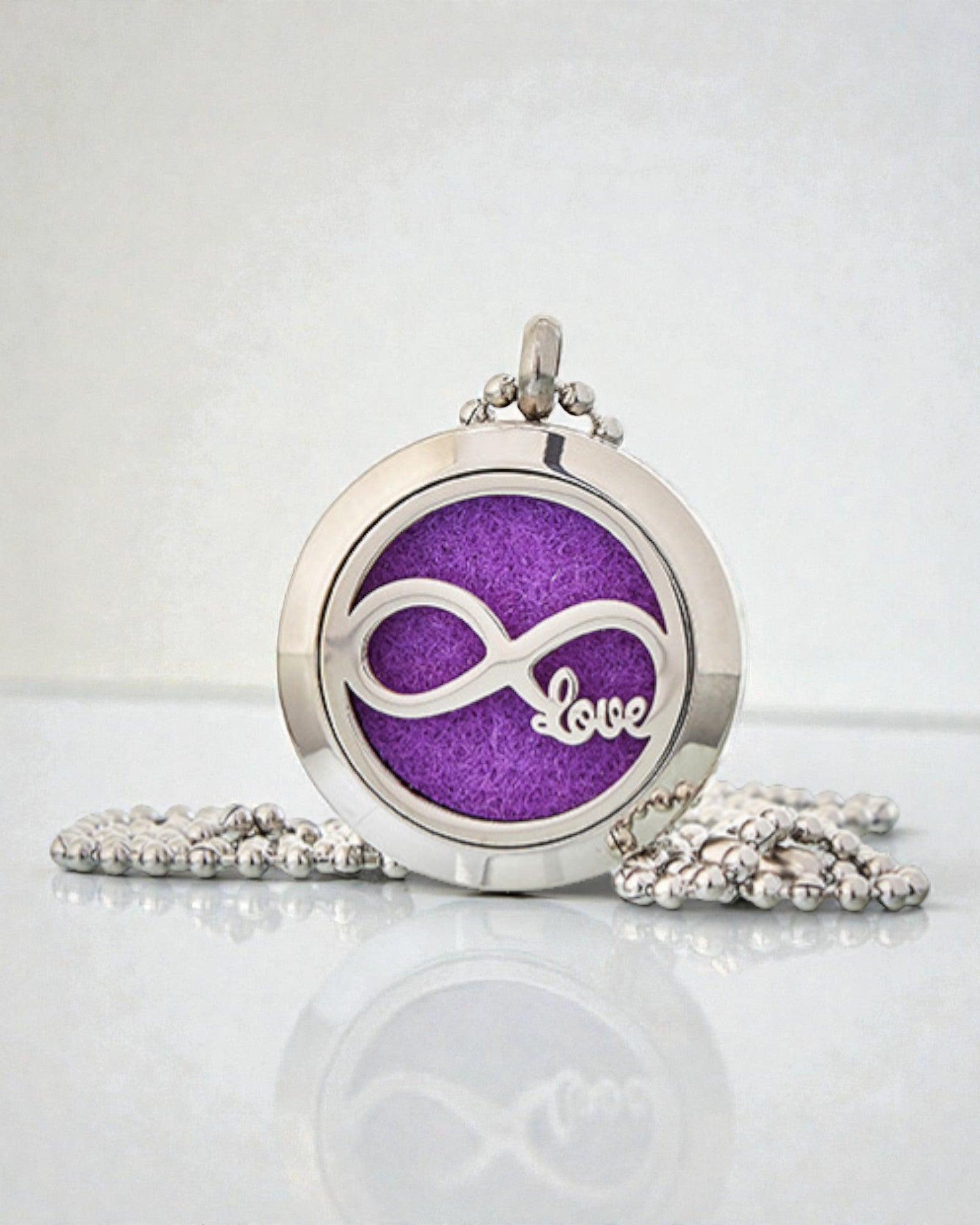 Aromalife Infinite Love Necklace – Infinite Love Scent Locket 25 mm