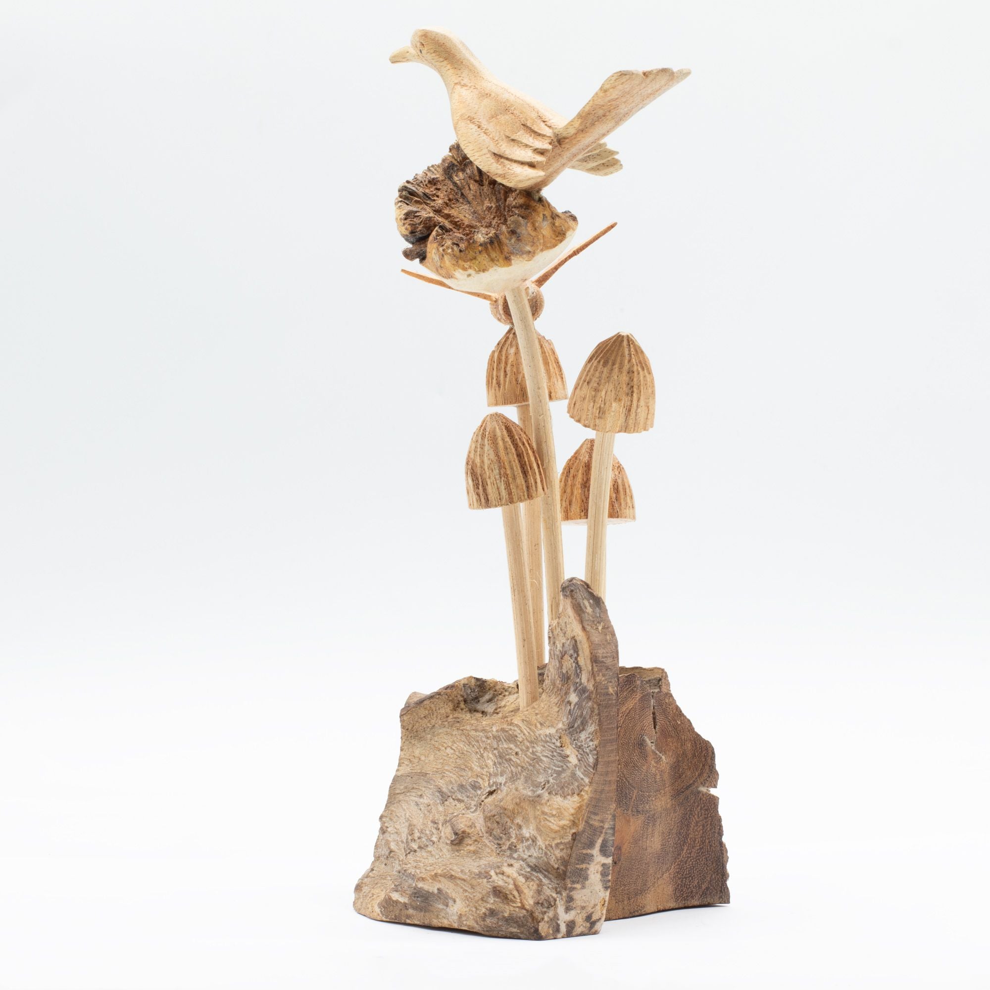 Scultura in legno parassita