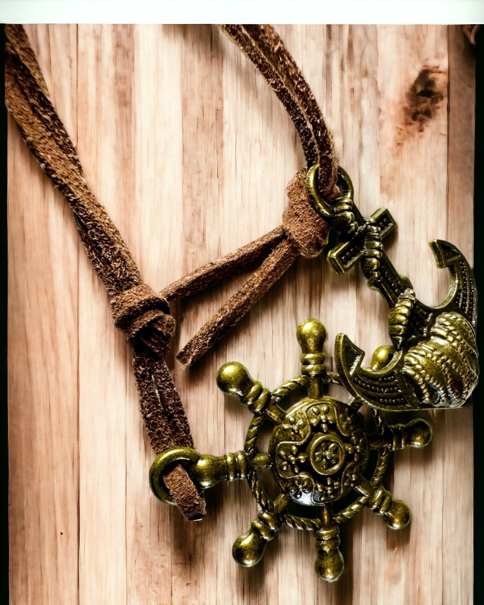 Taccuino Nautico Vintage formato A6 o A7 - con Motivo Bussola e Pagine Cuscinetto - Disponibile in diverse Varianti di Colore, possibilità di incisione