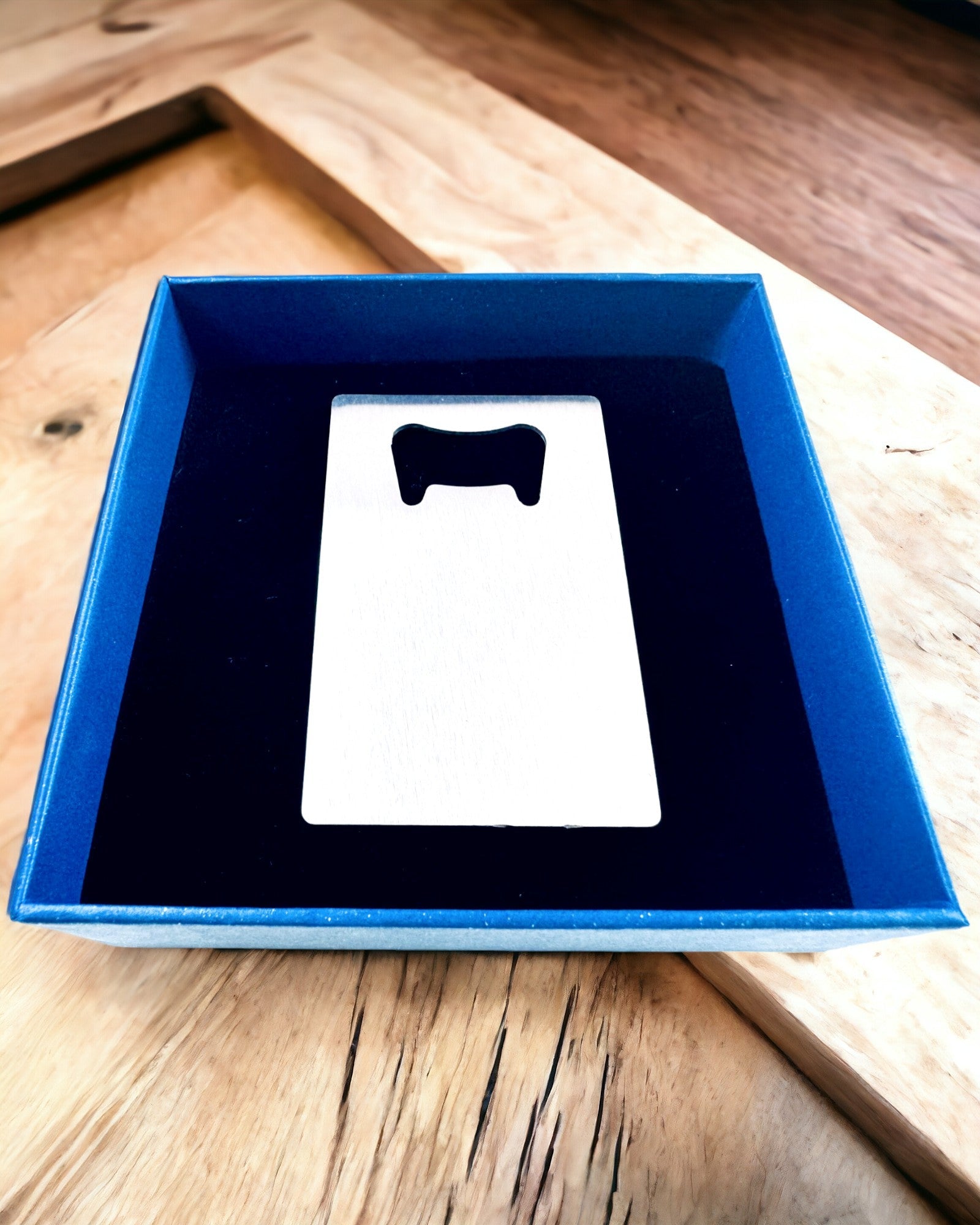 Ouvre-bouteille en acier inoxydable - Gadget élégant et pratique - personnalisation par gravure