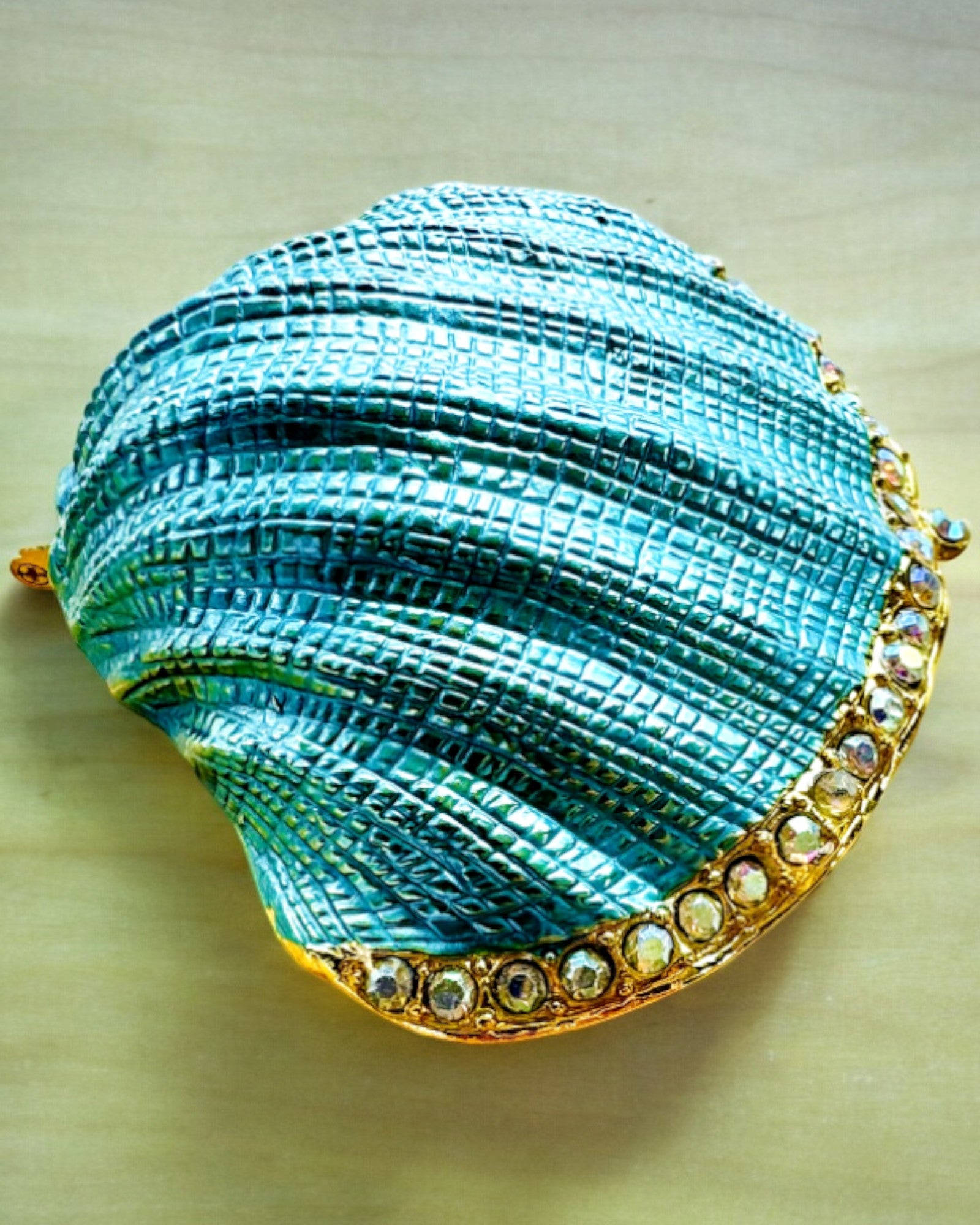 Skarbiec Wspomnień Muszelka - Cassetta per Gioielli con possibilità di personalizzazione con incisione, regalo