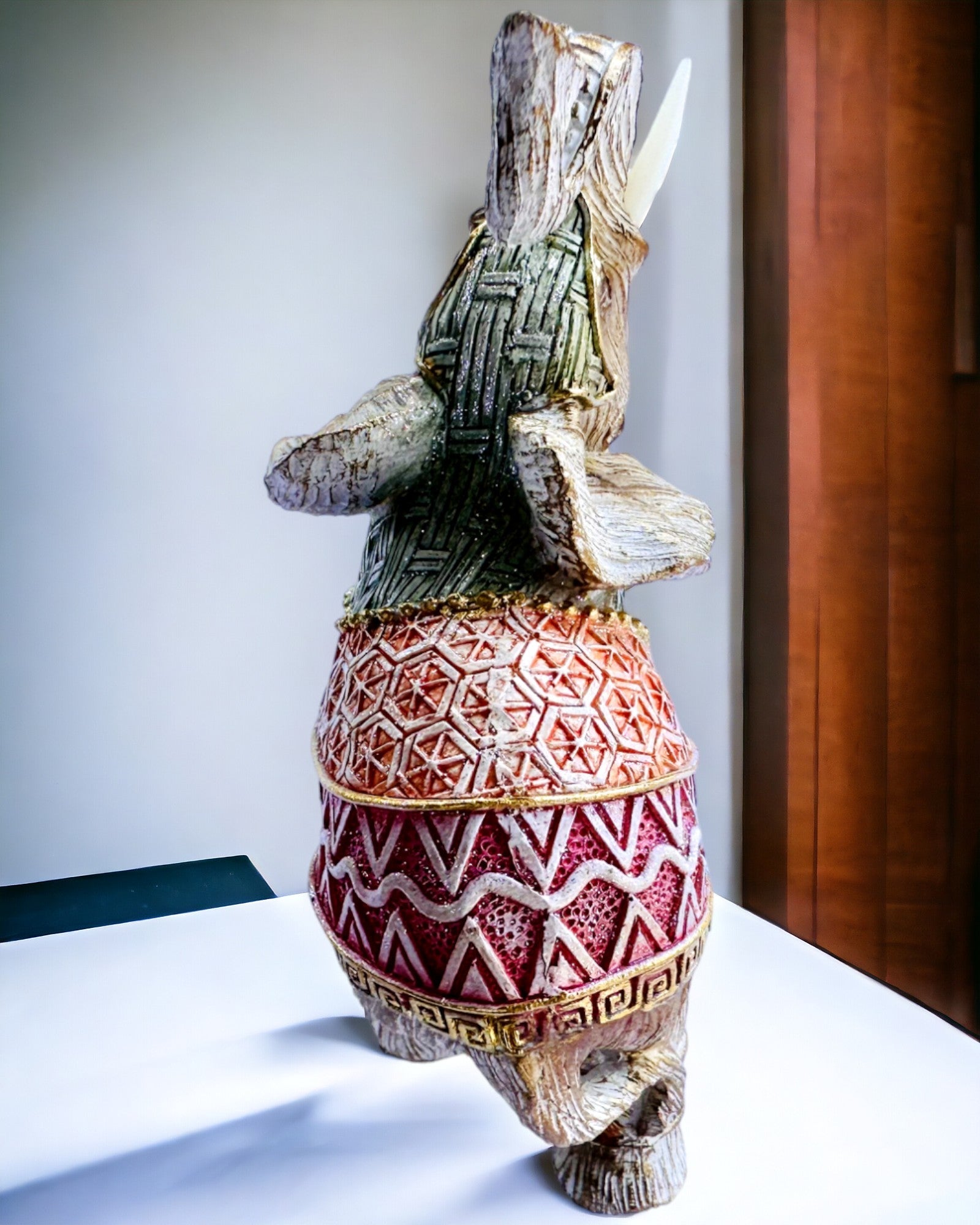 Słoniowa Stróżka – Elefante Decorativo in Resina con Possibilità di Incisione