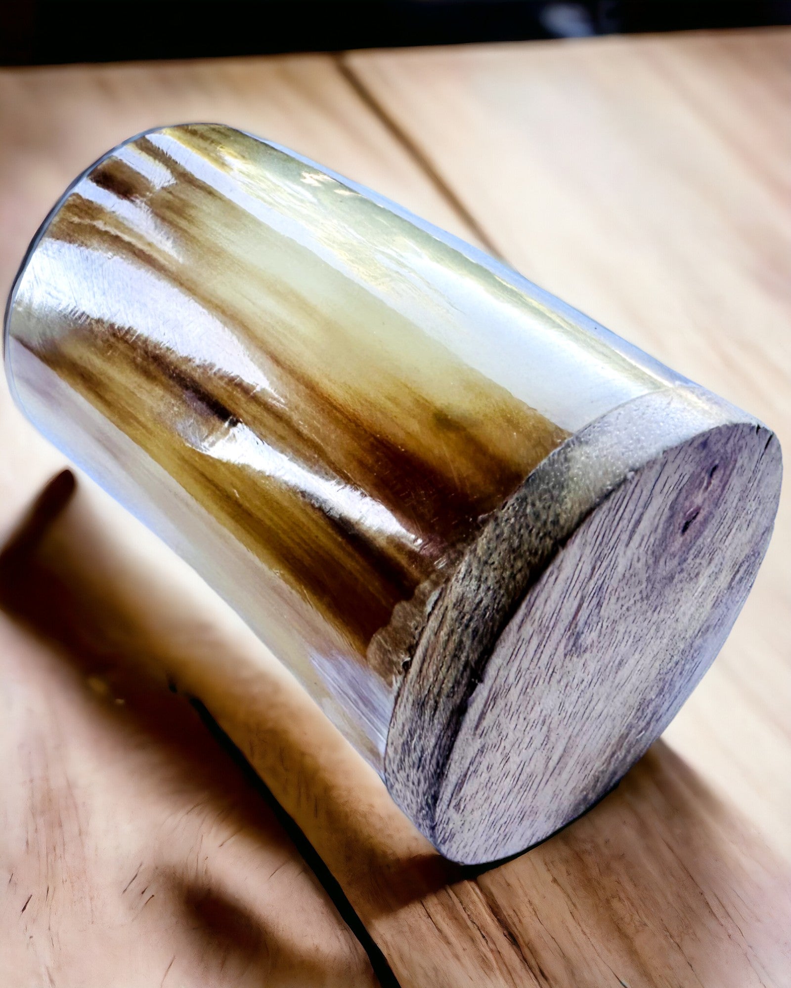 Handmade Small Cup with Engraving Option, Indian Glass Cup, personalization option for a gift, engraving. Light color