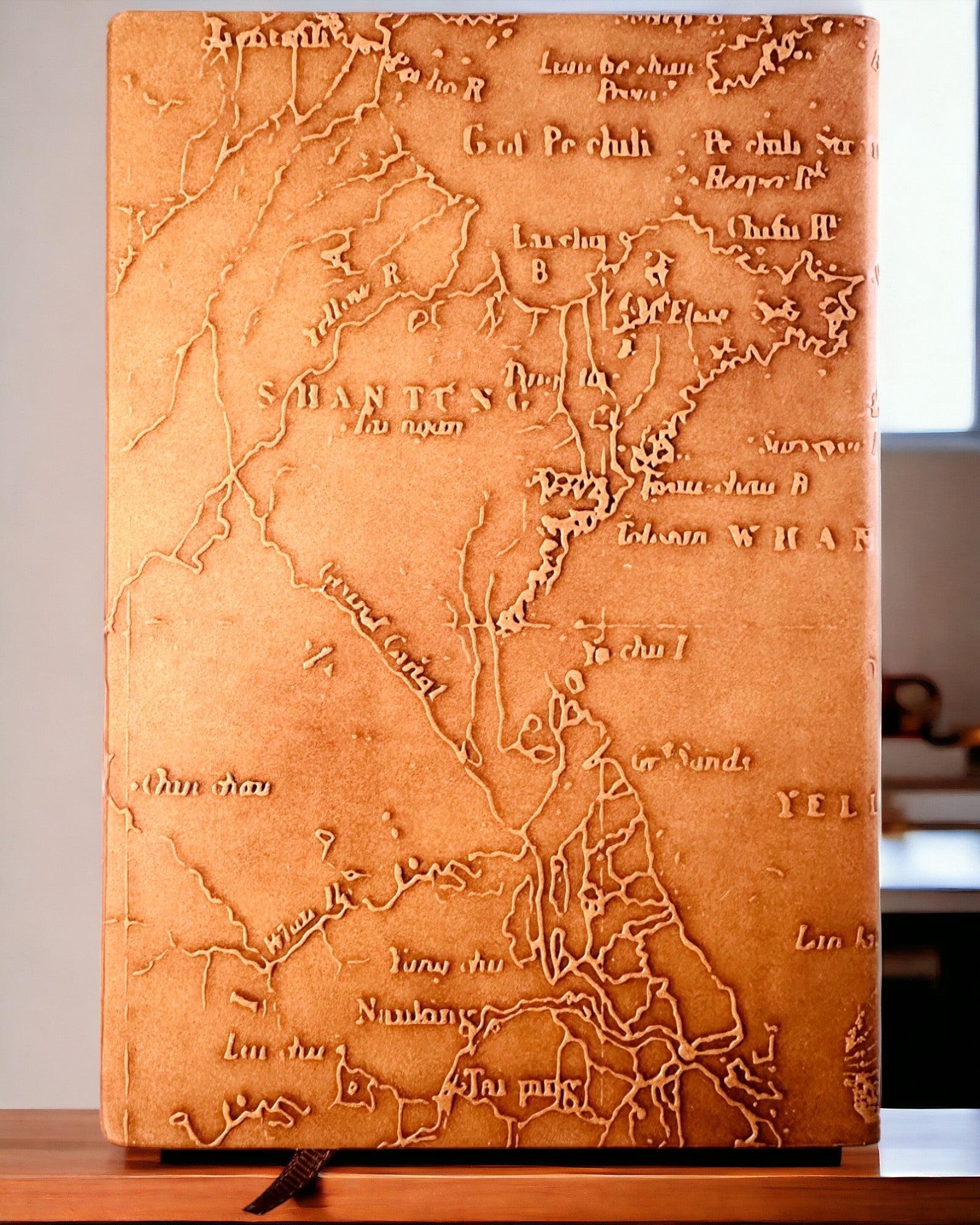 Sailing-themed "Nautica" notebooks with engraving personalization option, as a gift