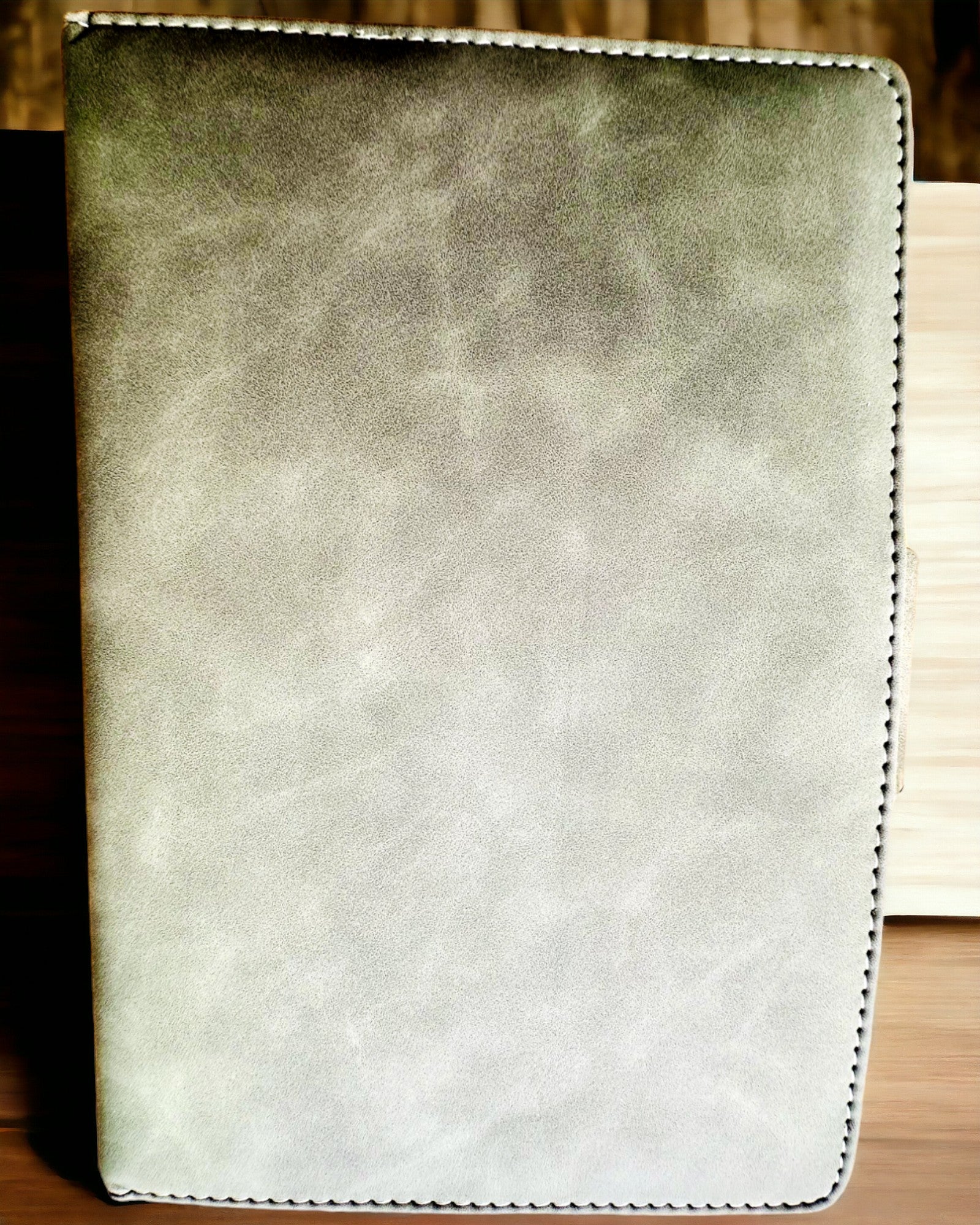 Exclusive Notebook, PU Leather, A5 with Combination Lock - "Secret Journal", personalization with engraving