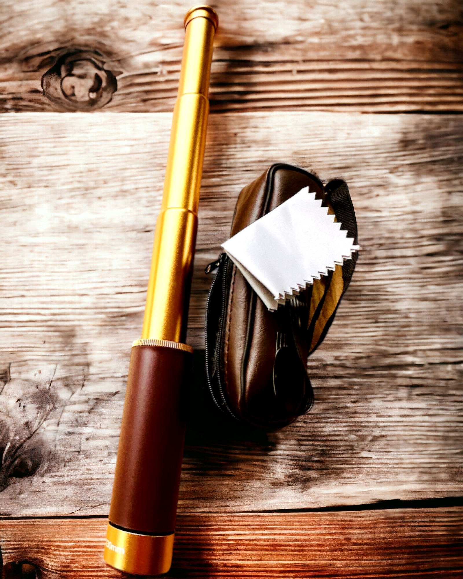 Monokular Explorer 25x30 - Tragbares, faltbares Handteleskop, personalisierbar mit Gravur