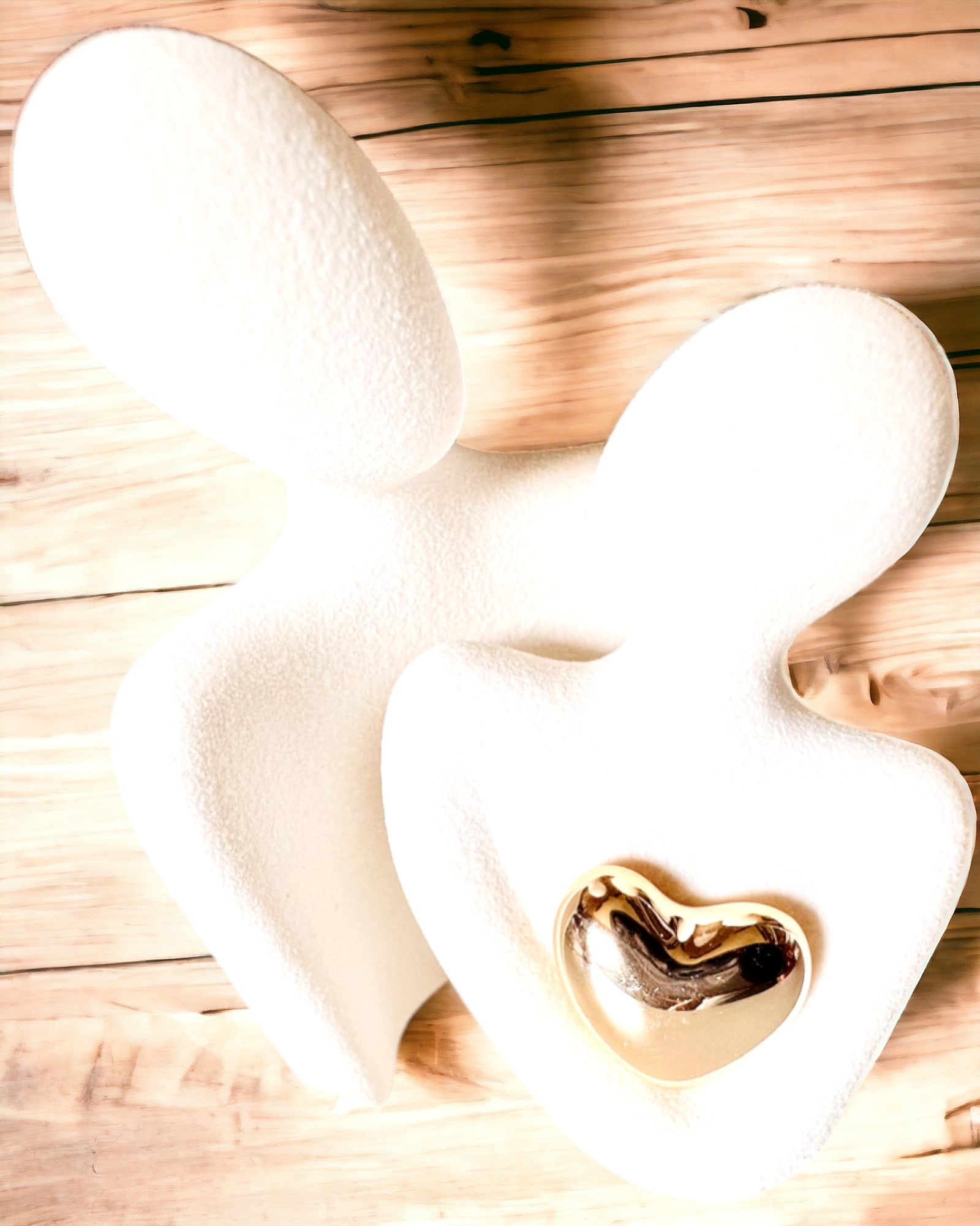 "Love in the Heart – Ceramic Family Figures", personalization with engraving available