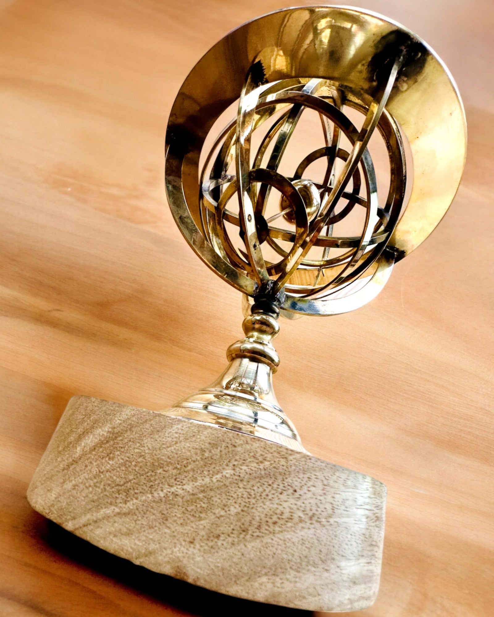 Astrolabium Artis - Handcrafted with Engraving Option, Office Decoration, Premium