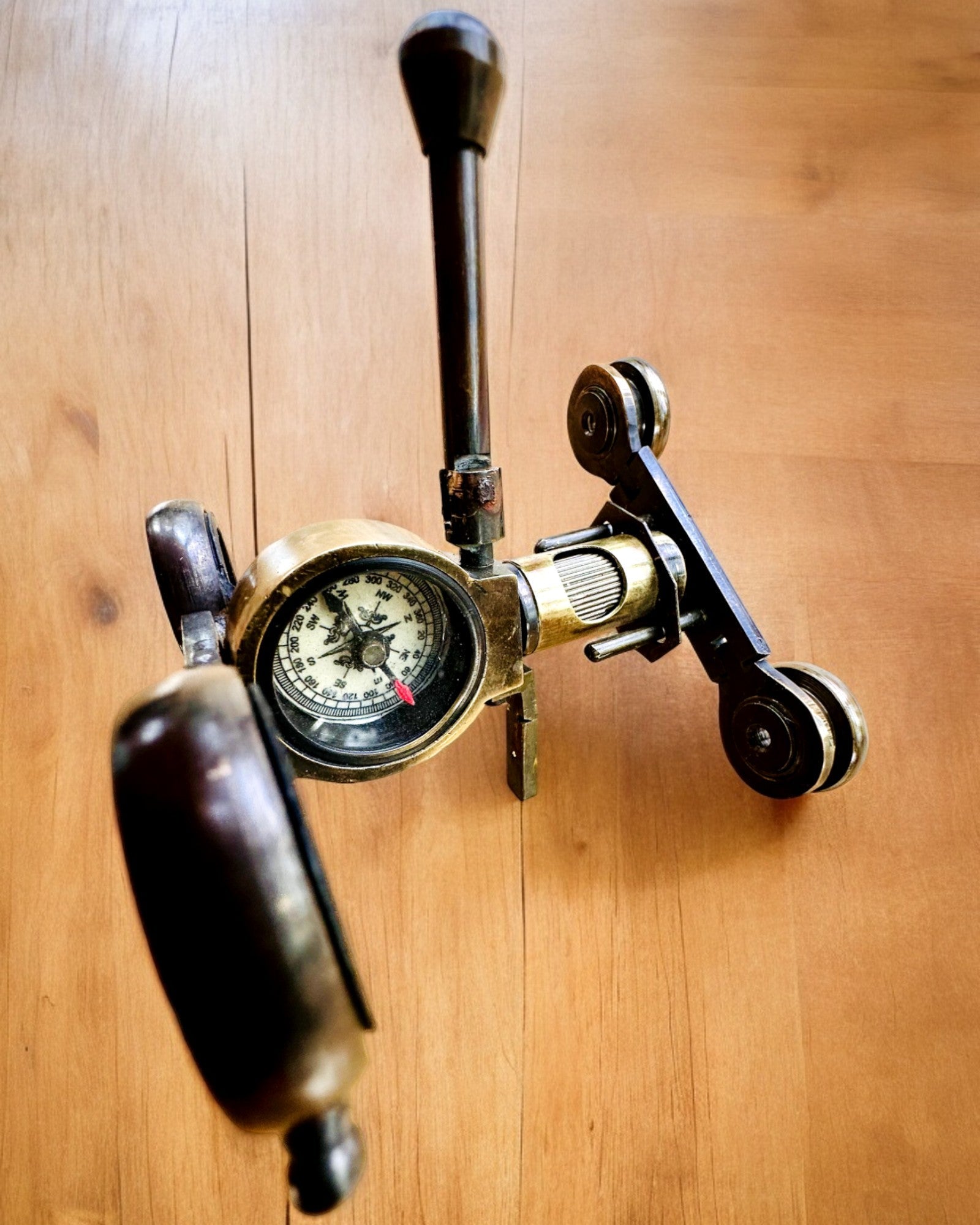 Binocolo Nautica - Accessorio Vintage Esclusivo - Fatto a Mano con Opzione di Incisione, decorazione per ufficio, premium