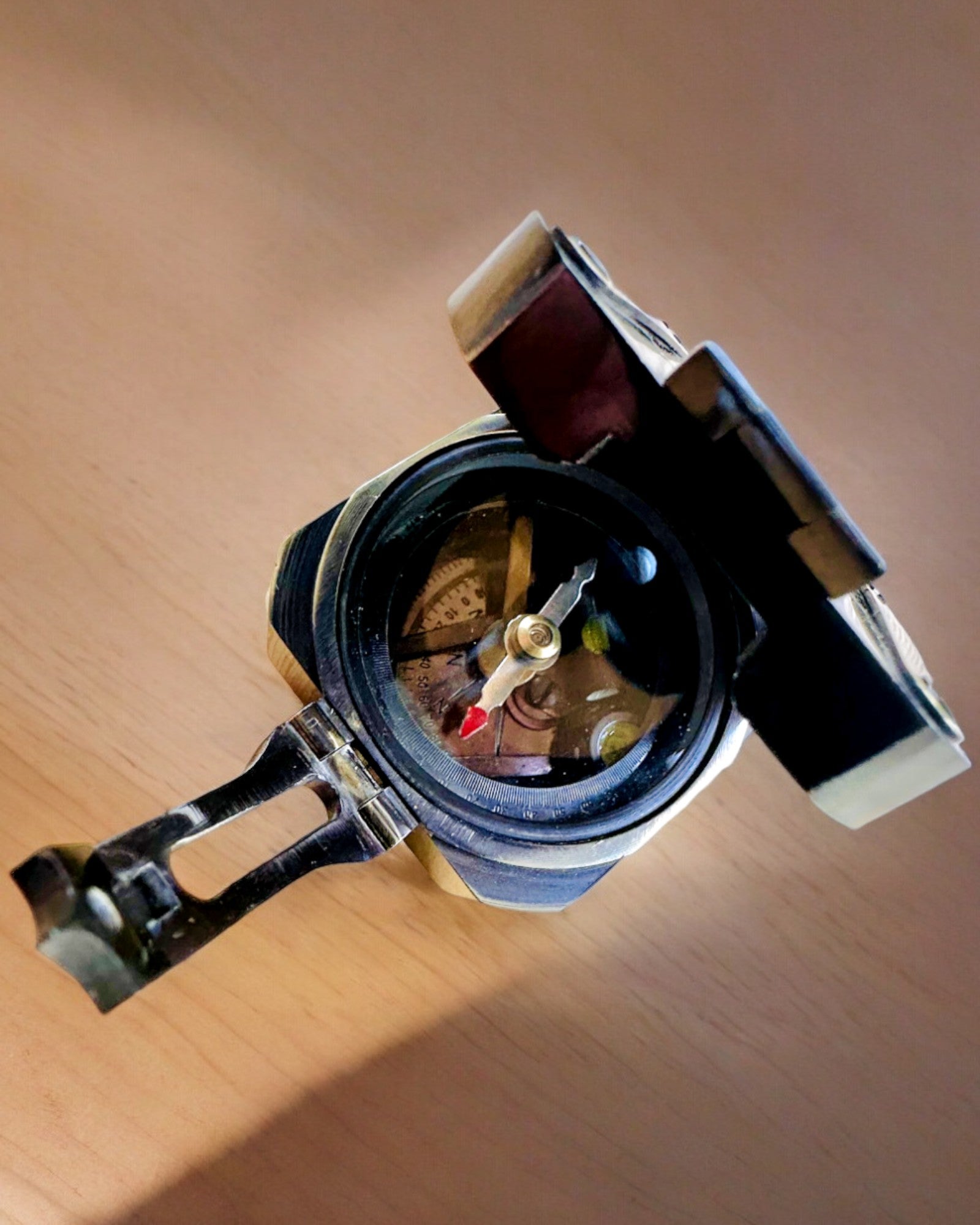 Compas de capitaine "Navigator" solide et premium - avec option de personnalisation par gravure