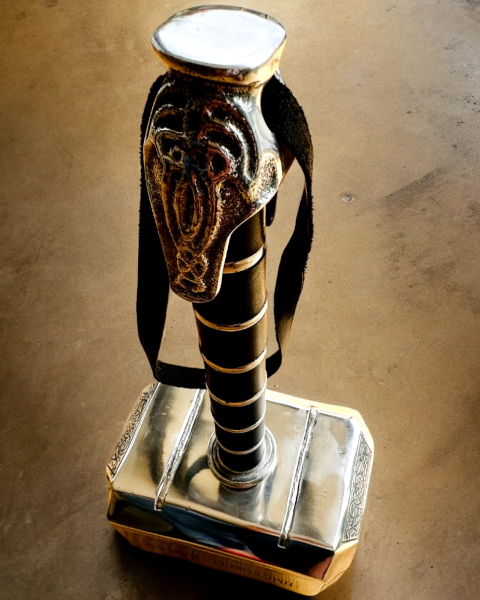 Thor's Hammer "Chief" - Handcrafted Artisan Hammer, personalized with engraving for a gift