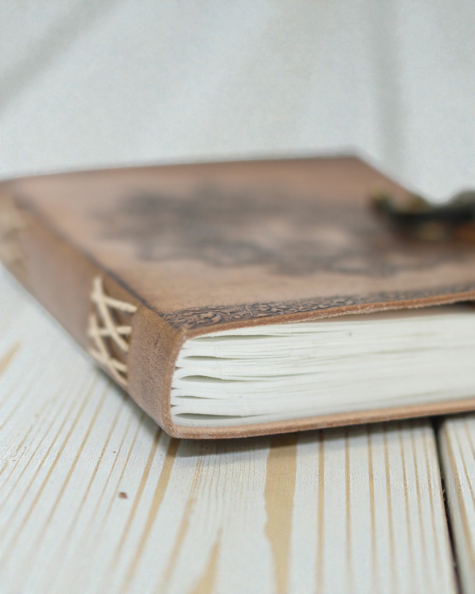 Taccuino in pelle Uomo Verde (20x15 cm)