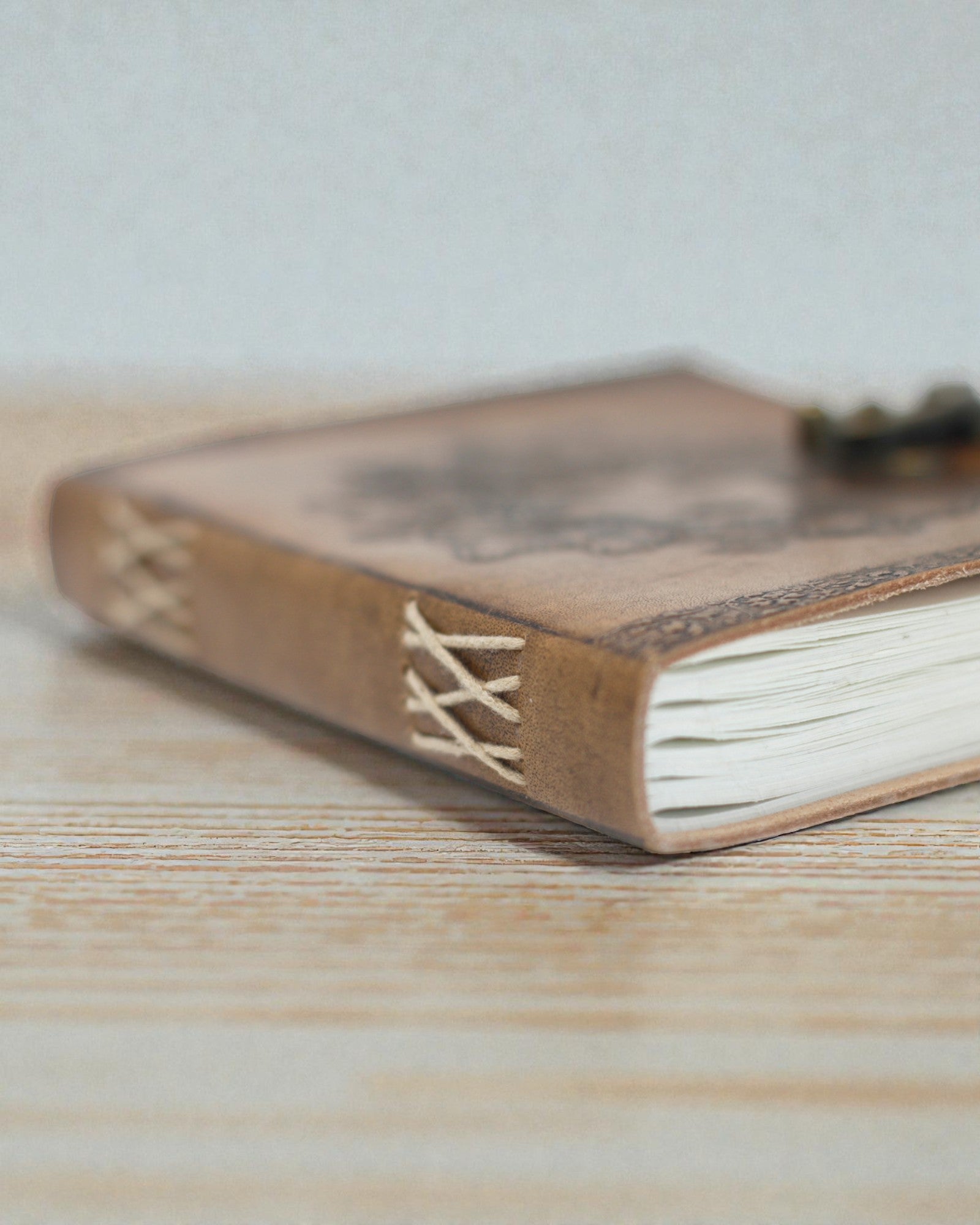 Taccuino in pelle Uomo Verde (20x15 cm)