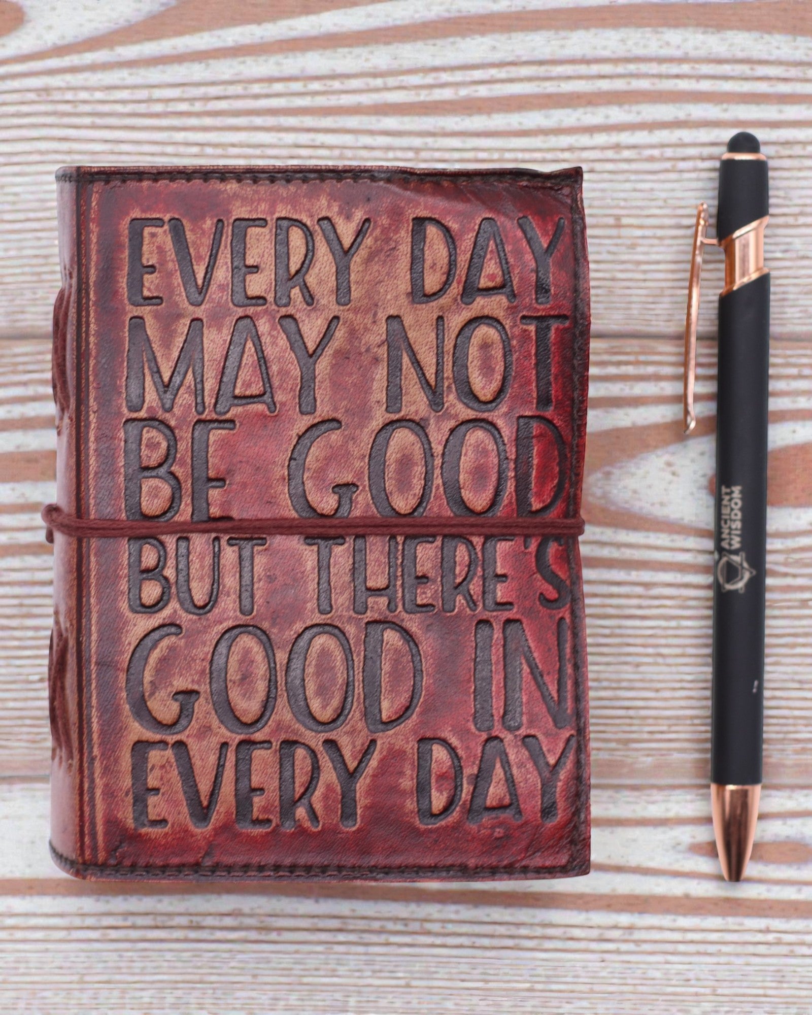 Dies Bona – Leather Notebook Every Day May Not Be Good