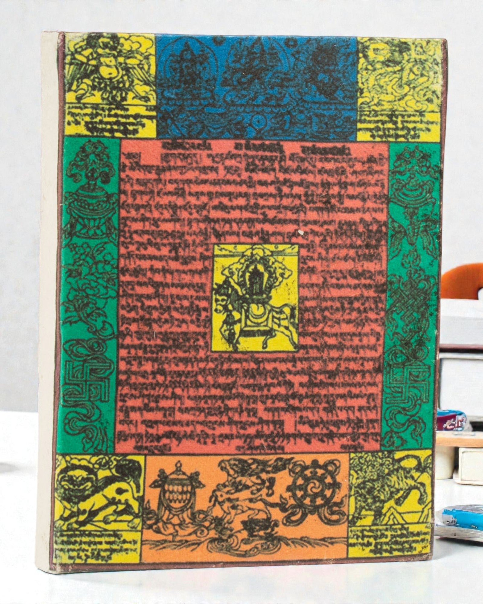 Medium Notebook Lokta Prayer Inspirations – Prayer Flags (45 sheets, 15 x 12 cm)