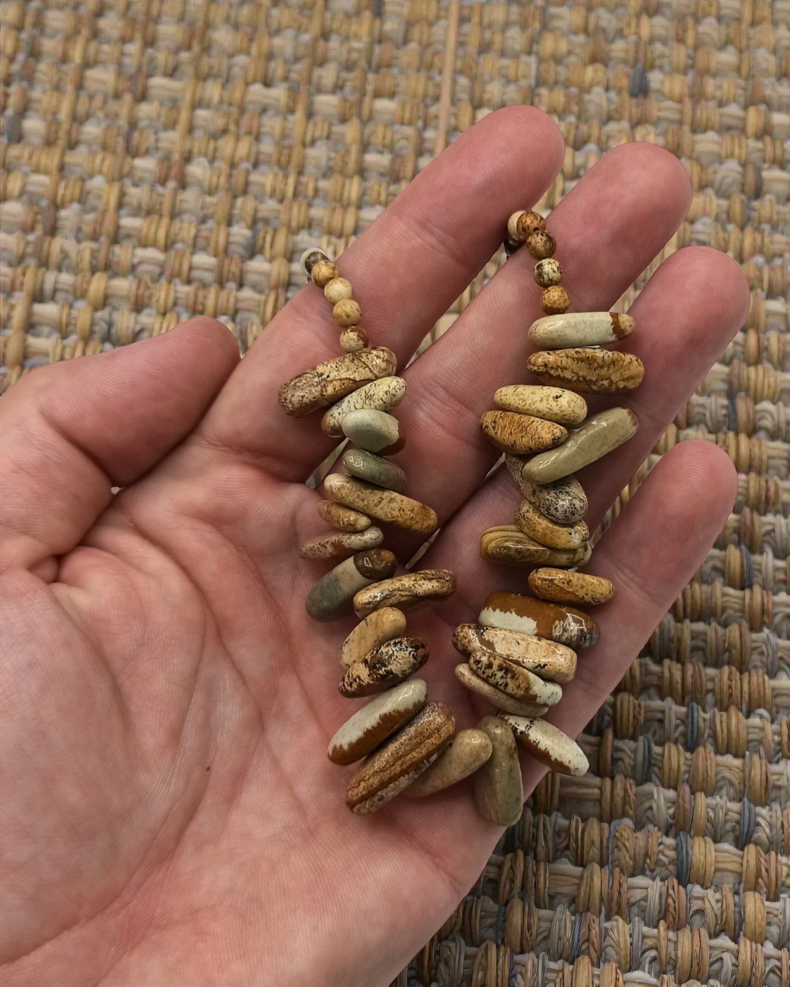 Longstone Precious-stone Necklace - Map Stone