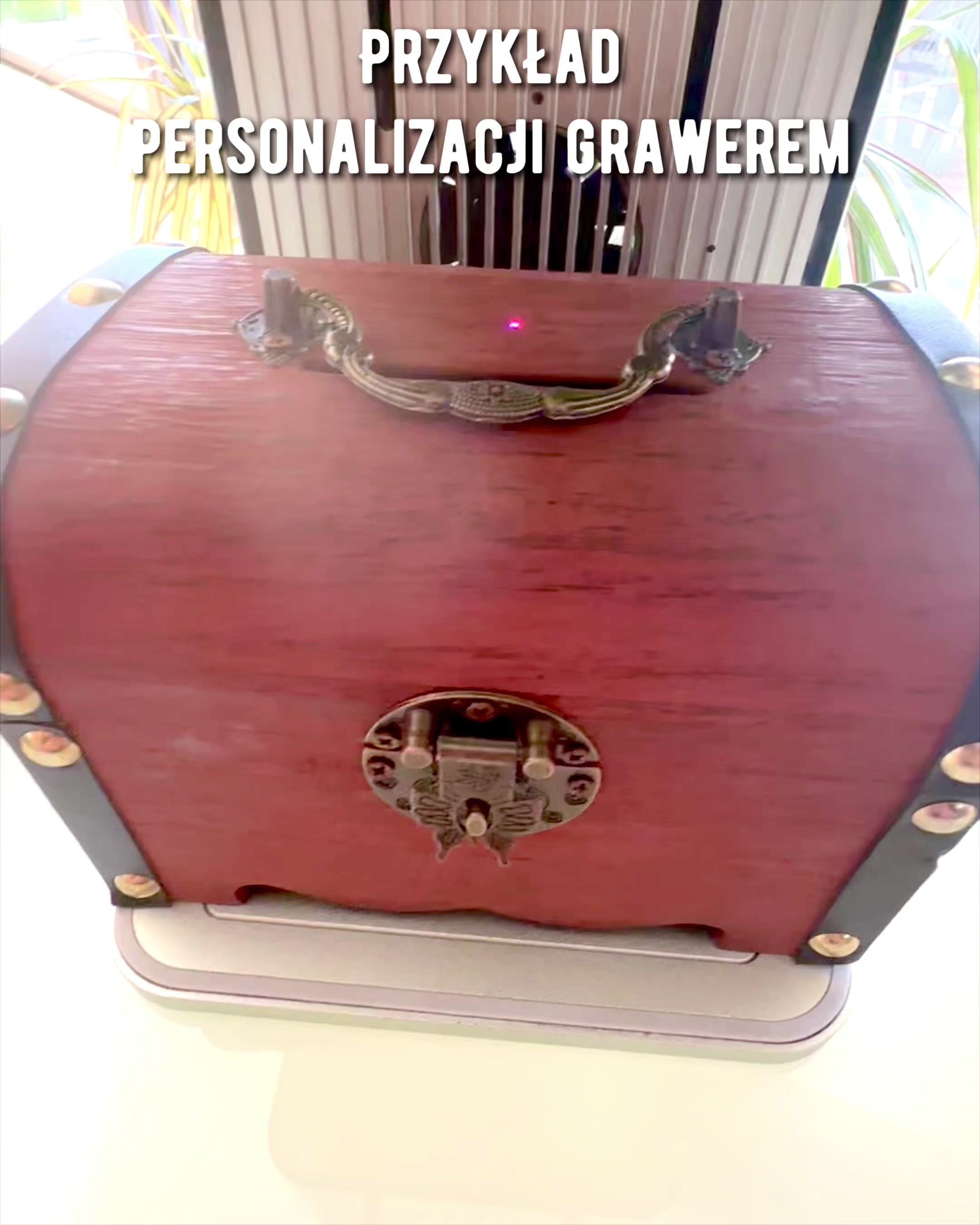 Magic Treasure Chest - Piggy Bank, personalization with engraving