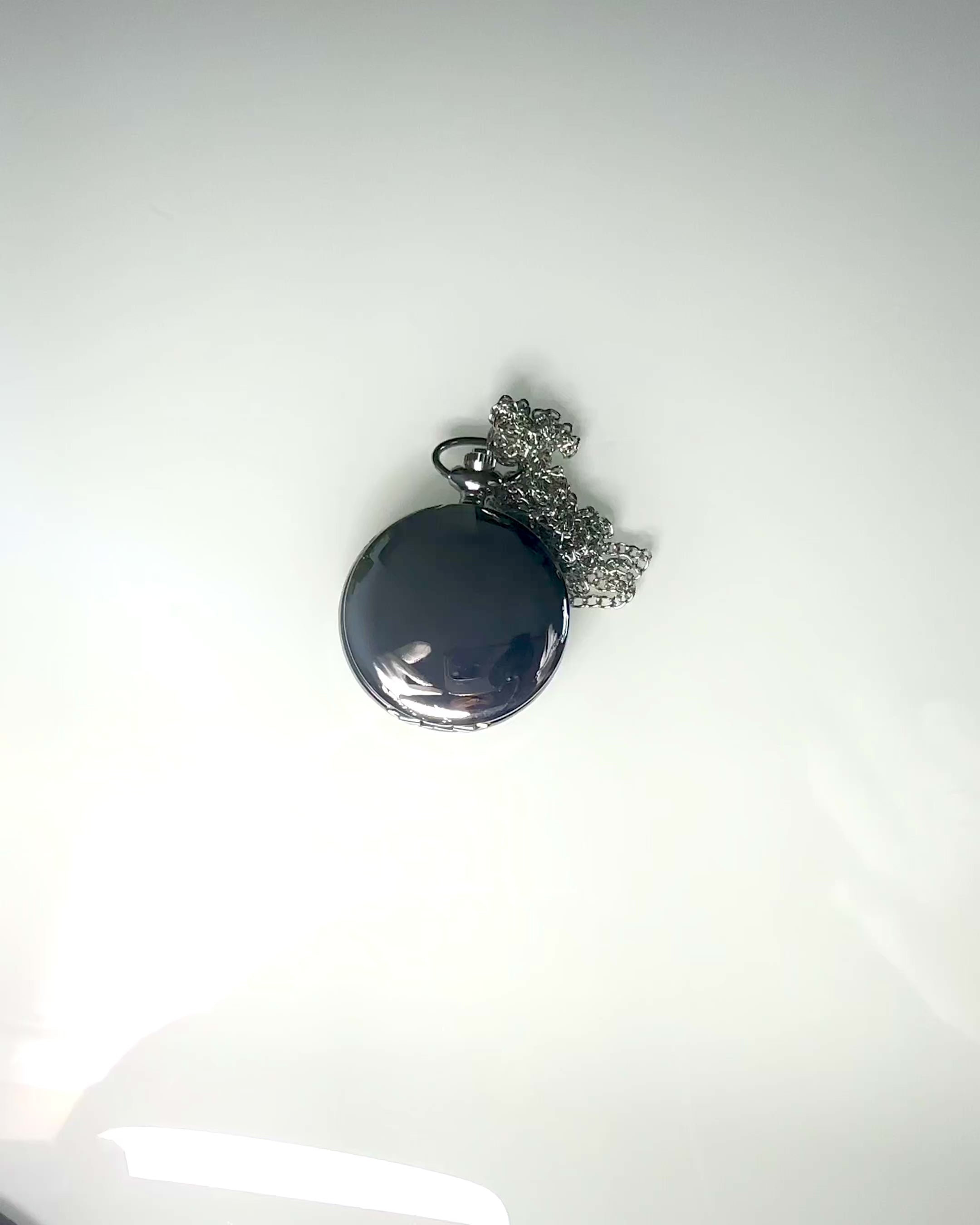 Montre de Poche Classique en Argent avec Option de Gravure