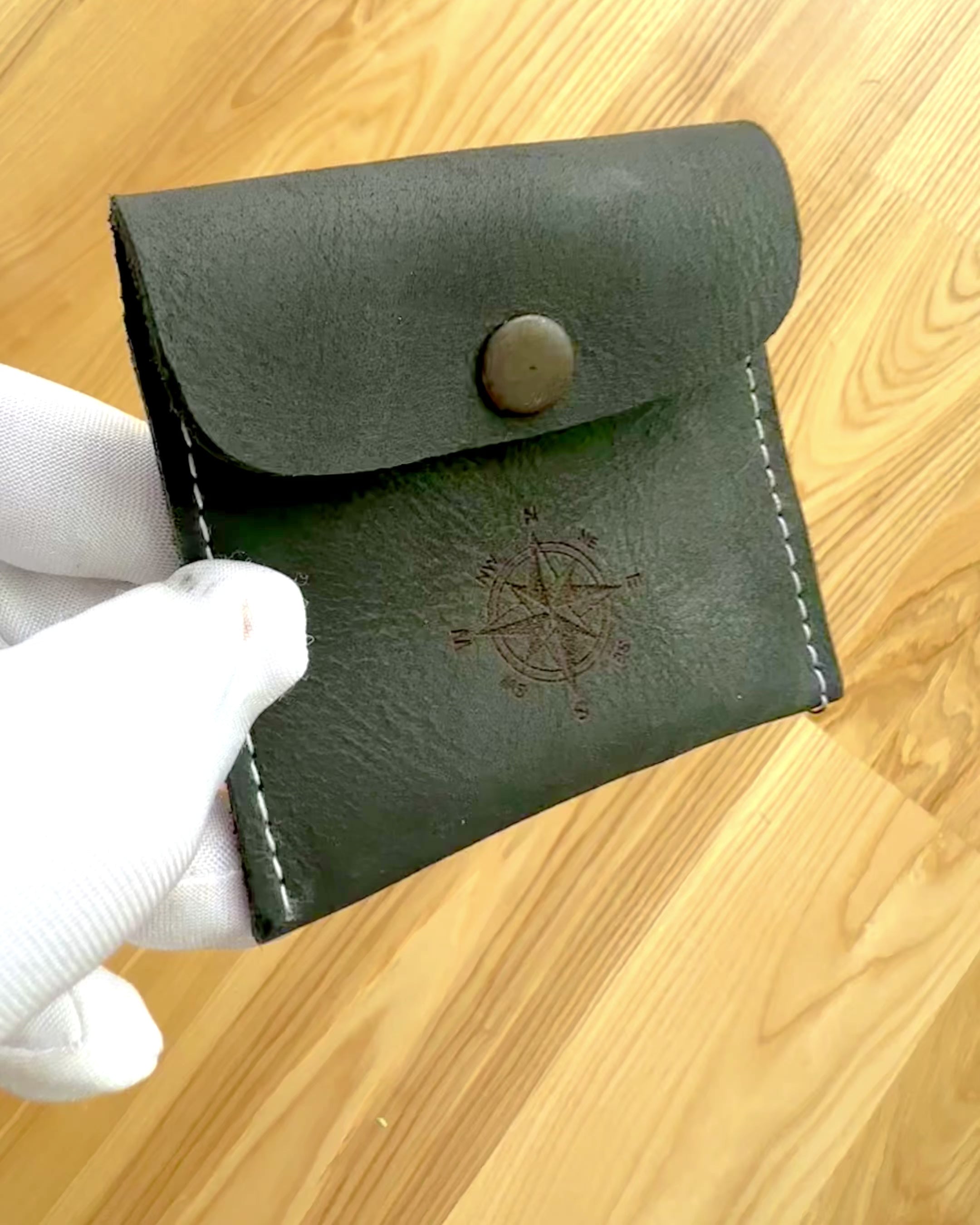 Custodia per orologio da tasca o bussola Viaggiatore - possibilità di personalizzazione con incisione