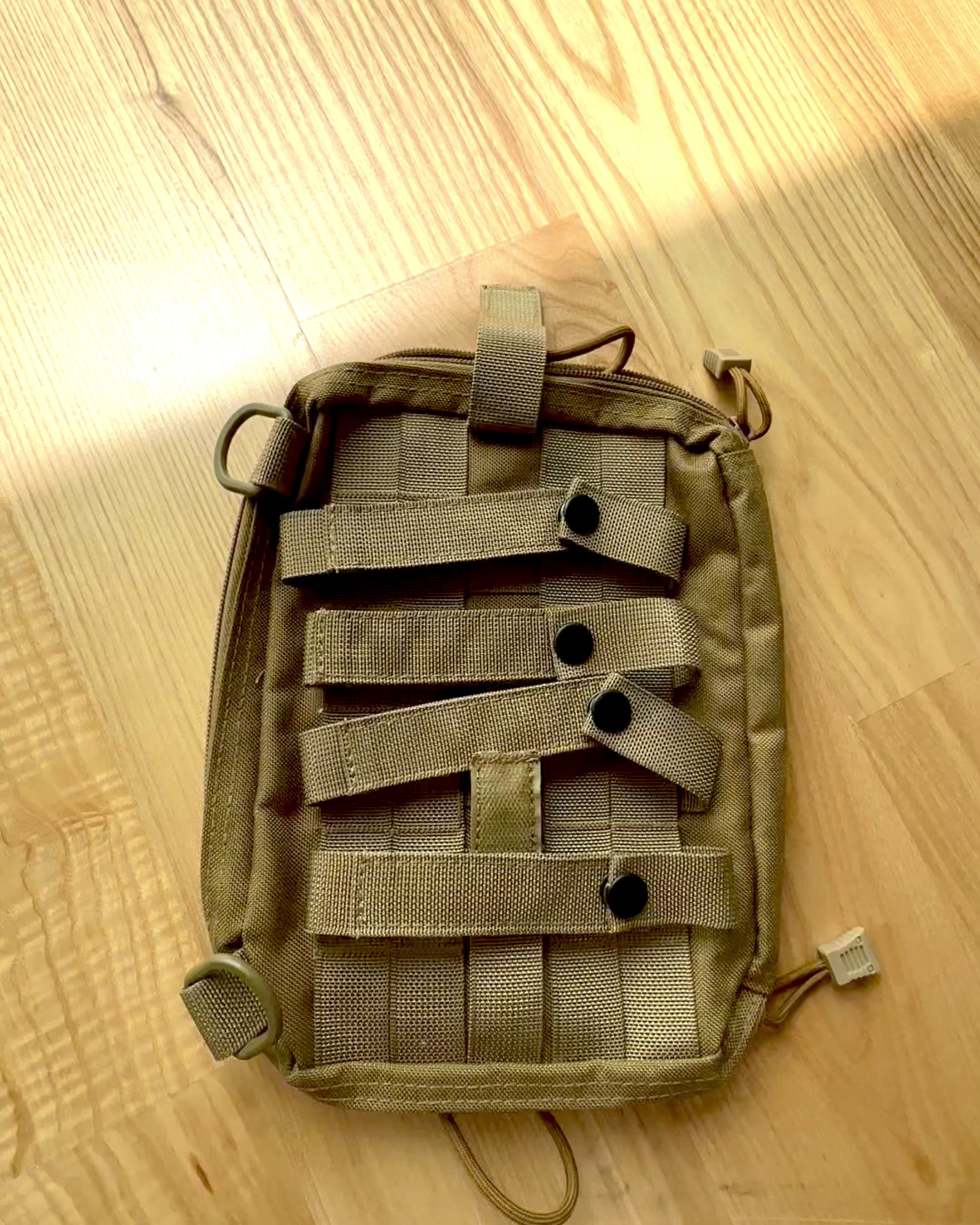 Marsupio tattico del viaggiatore - MOLLE "Militaris" - 26 cm x 5,5 cm x 19 cm