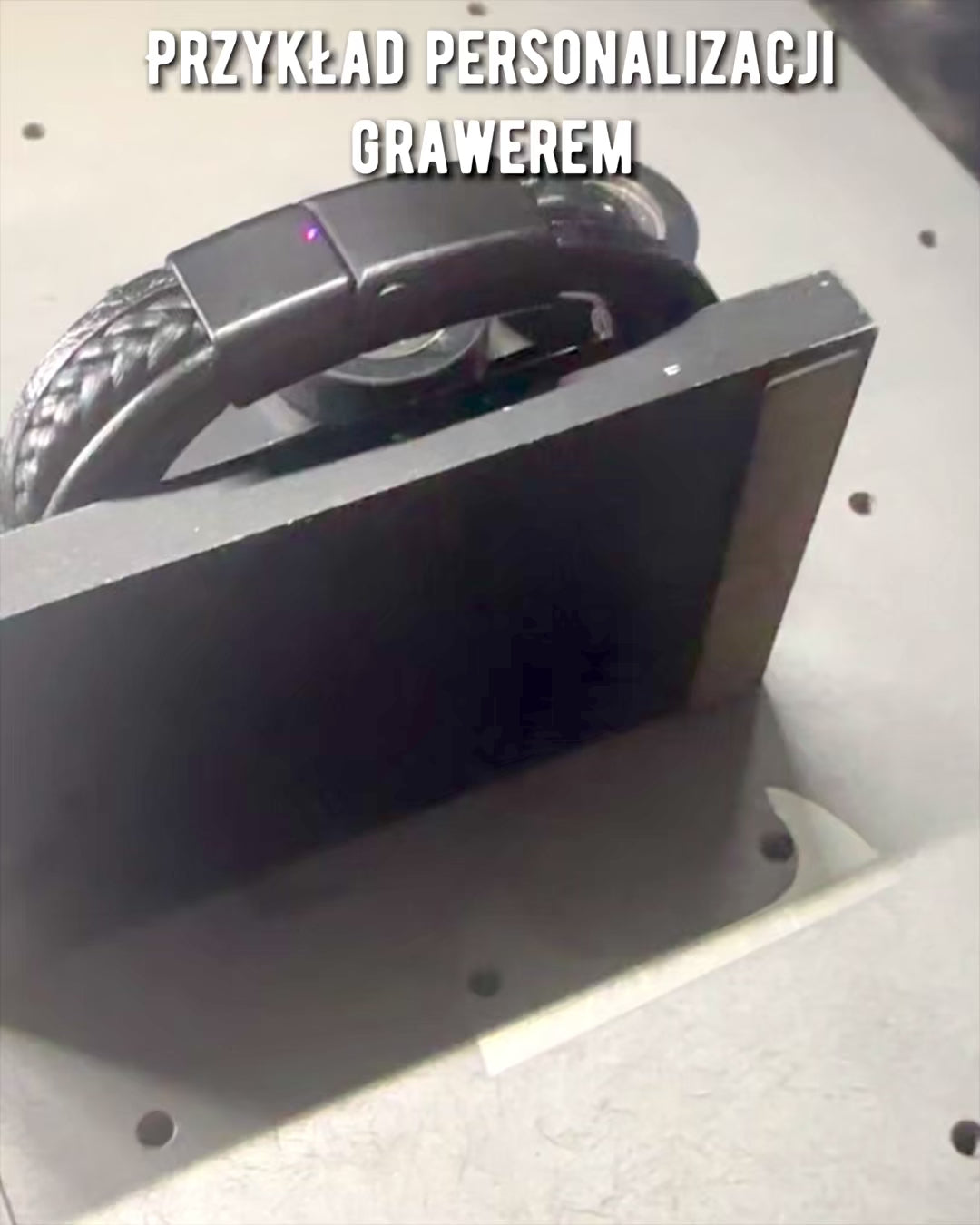 Braccialetto "StyleTwist" con personalizzazione incisione