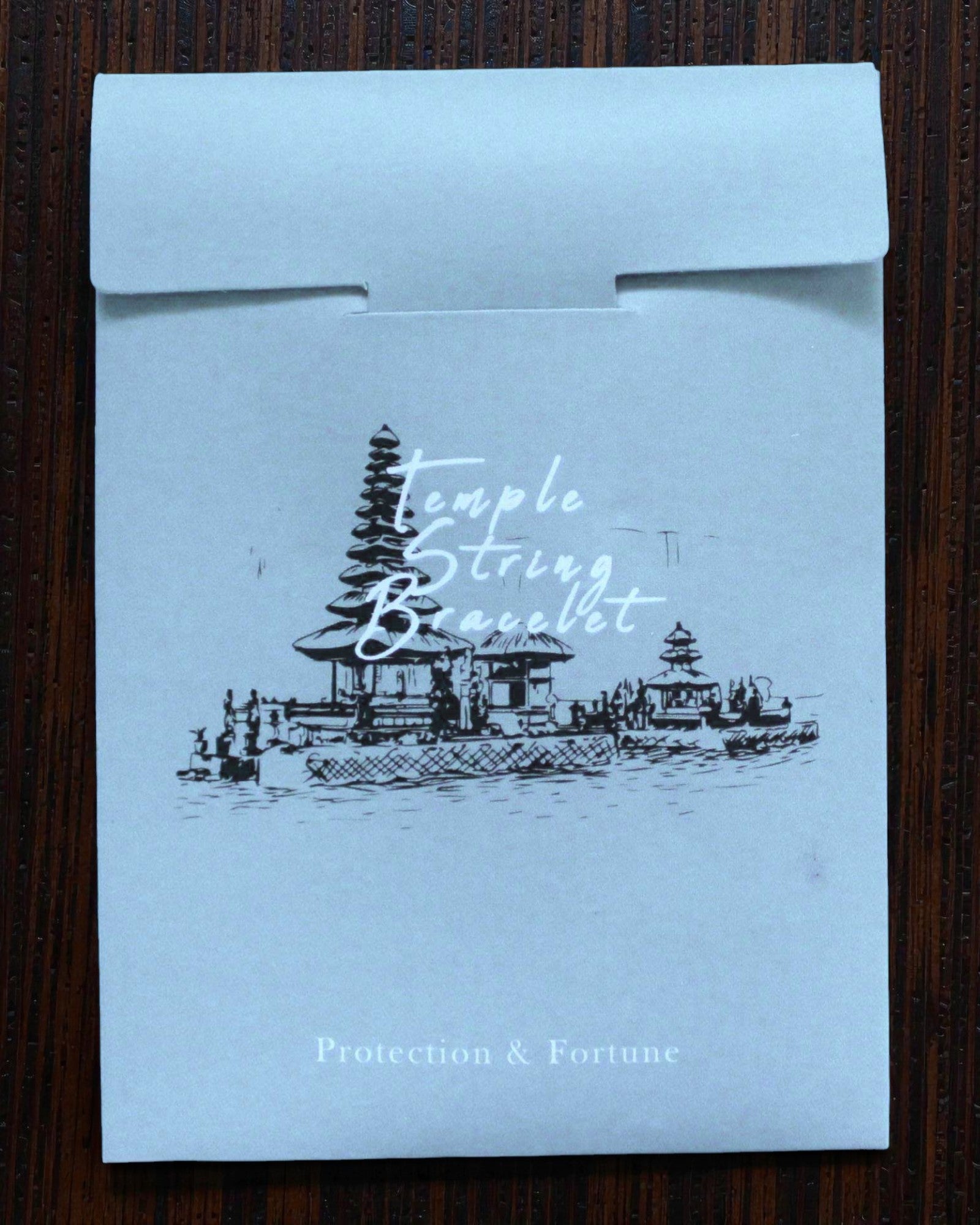 Tempel-Schnurarmband Lucky Karma – Schutz und Glück