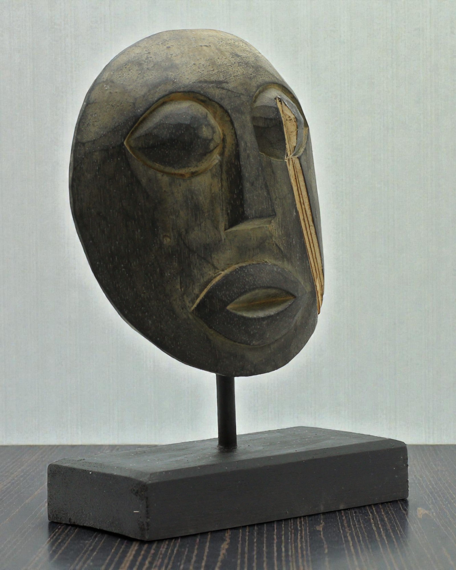 Timoresische Maske Wächter der Ahnen 27x20 cm – Antik