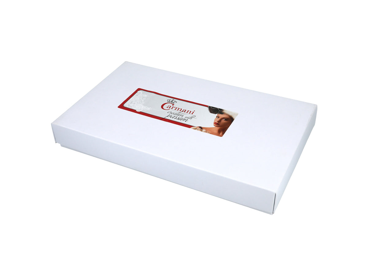 Set di 6 forchettine, forchettine rivestite in oro 24K, motivo a frutta