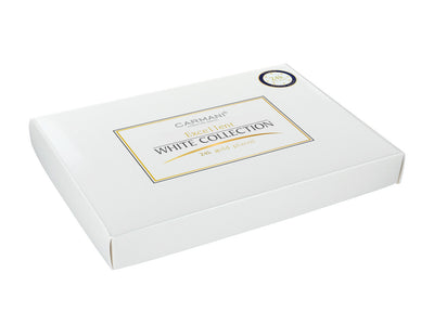Ensemble de 6 cuillères à café plaquées or 24 carats Yeux blancs CARMANI personnalisable par gravure - cadeau élégant pour toutes les occasions, dimensions 13 cm