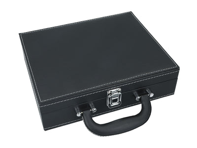 Set d’accessoires pour le vin dans une élégante mallette personnalisable par gravure