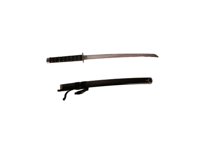 Set aus 3 Samuraischwertern auf einem Ständer mit Möglichkeit zur Personalisierung durch Gravur