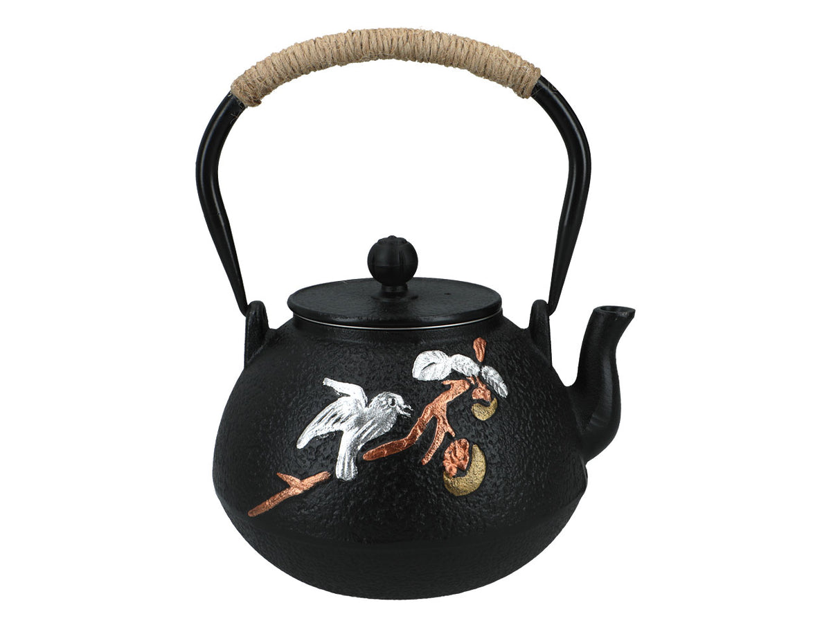 Théière en fonte avec intérieur émaillé de 1200ml et infuseur