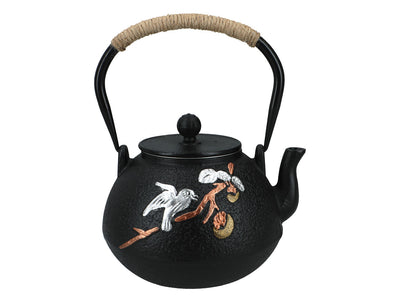 Théière en fonte avec intérieur émaillé de 1200ml et infuseur