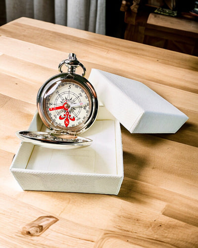 Mini Bussola Esploratore, Portatile ed Elegante, Ideale per Zaini e Attività all'Aperto