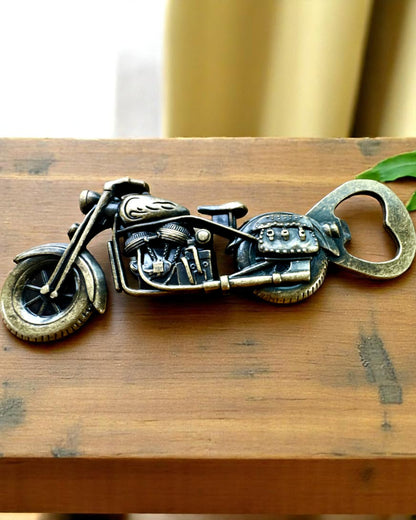 Apribottiglie a forma di motocicletta - personalizzazione con incisione per regalo
