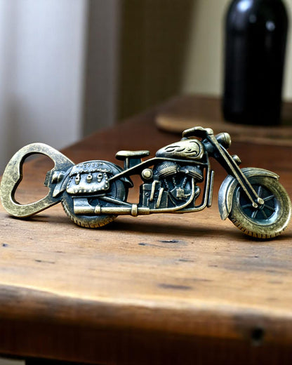 Apribottiglie a forma di motocicletta - personalizzazione con incisione per regalo
