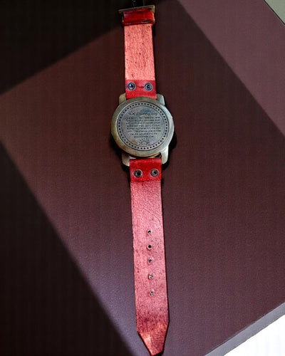 Montre Solaire avec Boussole - Fait Main, Artisanat Authentique, possibilité de gravure