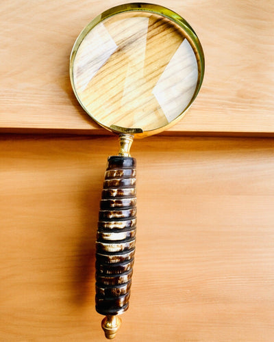 Large Retro Magnifying Glass, personalization option for a gift with engraving - variants available