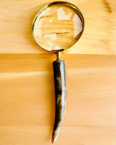 Large Retro Magnifying Glass, personalization option for a gift with engraving - variants available