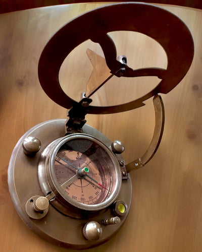 Bussola del Capitano Explorer 2 – possibilità di incisione personalizzata per regalo, disponibile in 2 varianti di colore