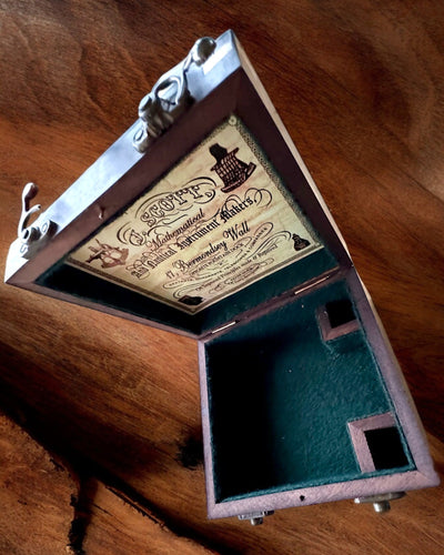 Large Wooden Box for Sextant or Premium Compass "Mariner's Legacy" with Engraving Option